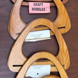Vintage Wooden Craft Handles Sets